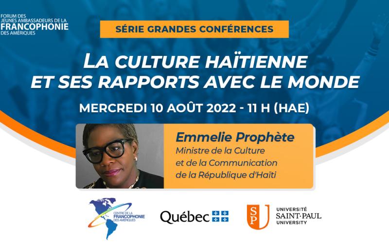Conférence - La culture haïtienne et ses rapports avec le monde
